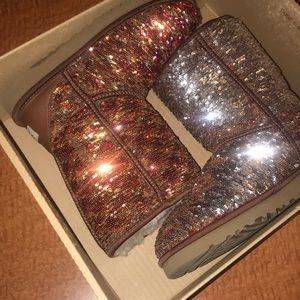 Sparkly reversible Ugg Australia boots